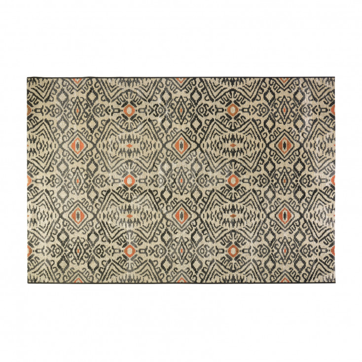 Tappeto in tessuto con decoro a rilievo 160x230