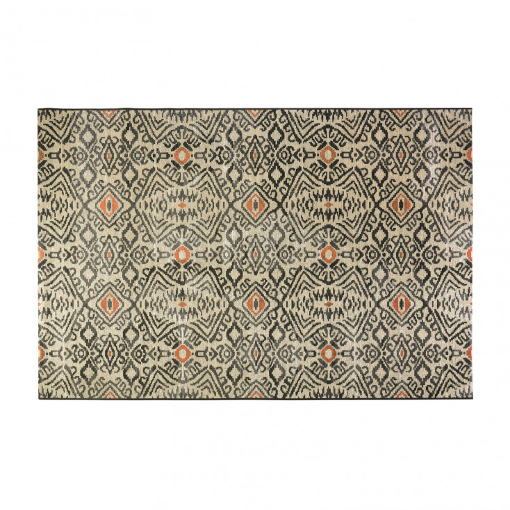 Tappeto in tessuto con decoro a rilievo 200x290