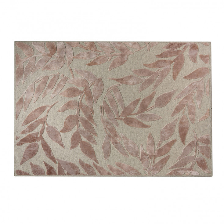 Tappeto in tessuto con decoro a rilievo 200x290