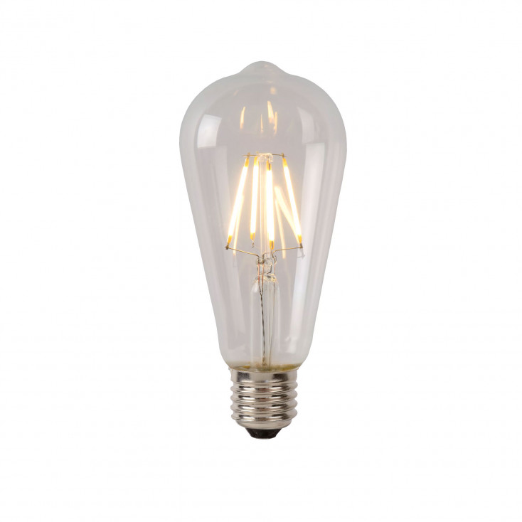 Lampadina con filamento - Ø 6,4 cm - LED Dim. - E27 - 1x7W 2700K