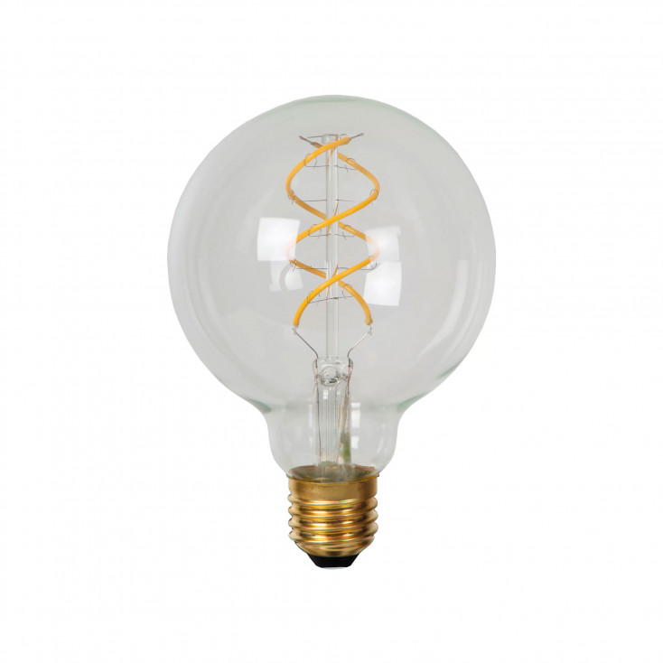 Lampadina a filamento - Ø 9,5 cm - LED Dim. - E27 - 1x4,9W 2700K