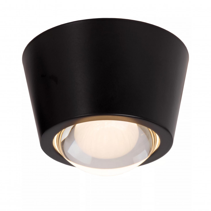 Plafoniera a LED rotonda con struttura in metallo