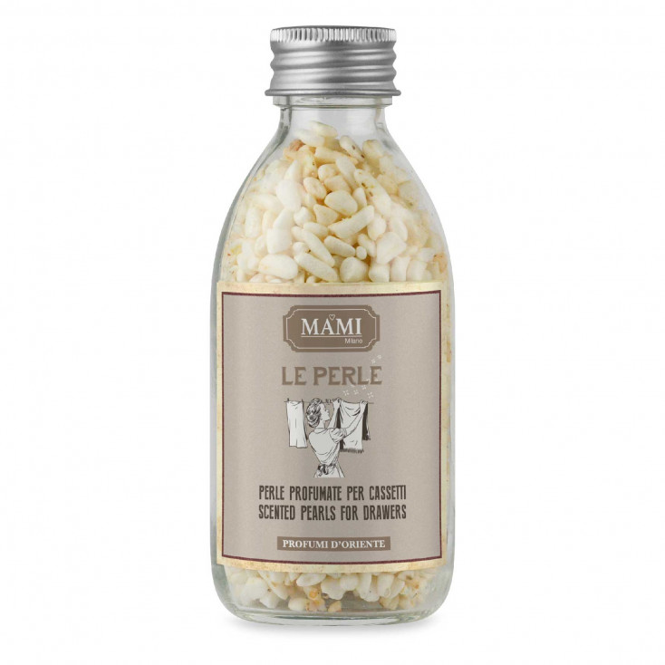 Perle profumate per tessuti da inserire nei cassetti "Profumi d'Oriente"