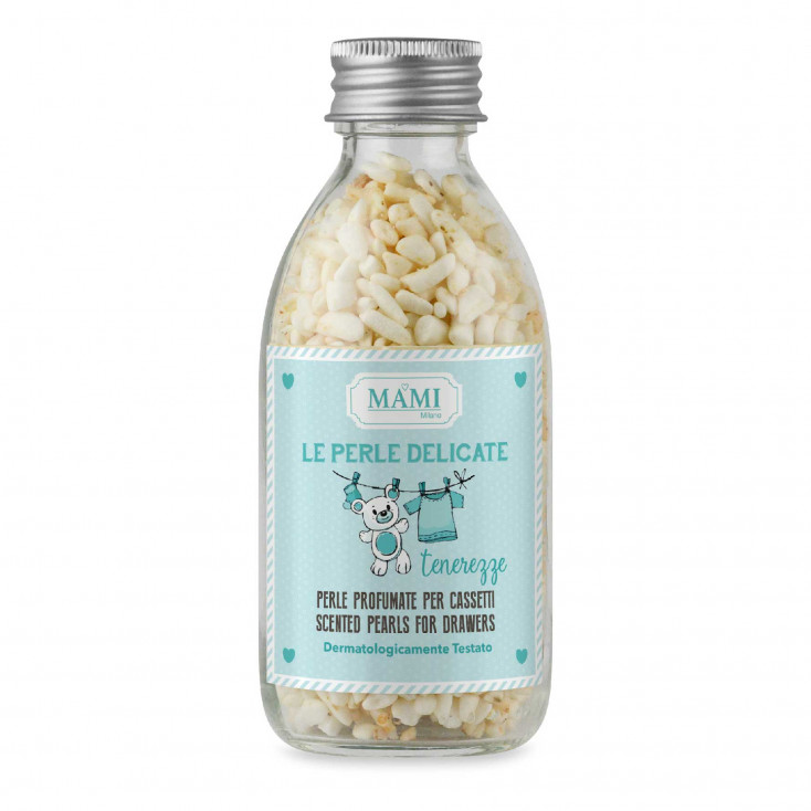 Perle profumate per tessuti da inserire nei cassetti "Tenerezze"
