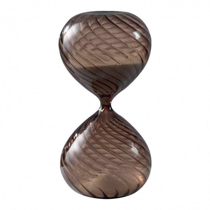 Clessidra in vetro rigata 60 minuti