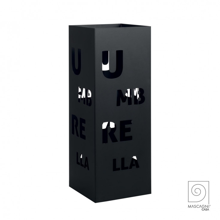 Portaombrelli alto in metallo dal design moderno