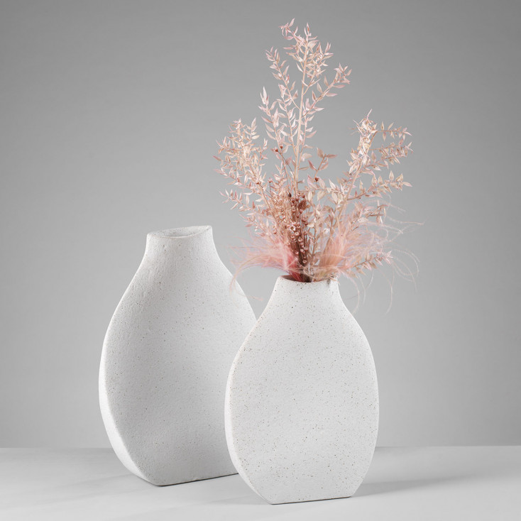 Vaso in ceramica dal design moderno h.41