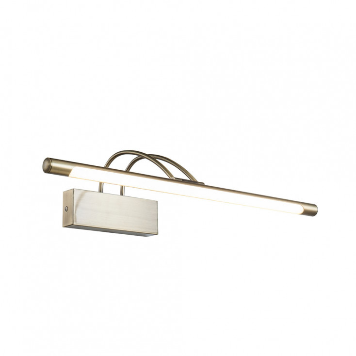 Applique a LED per esposizione montatura in metallo in stile moderno