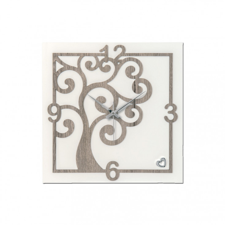 Orologio da parete con albero della vita