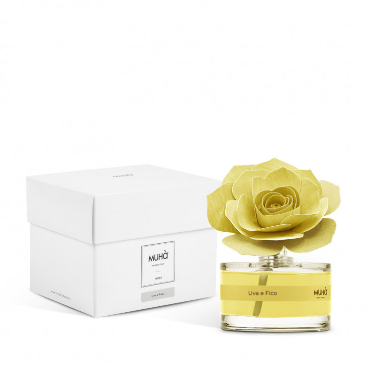 Profumazione per ambiente diffusore in bottiglia con bastoncino a fiore