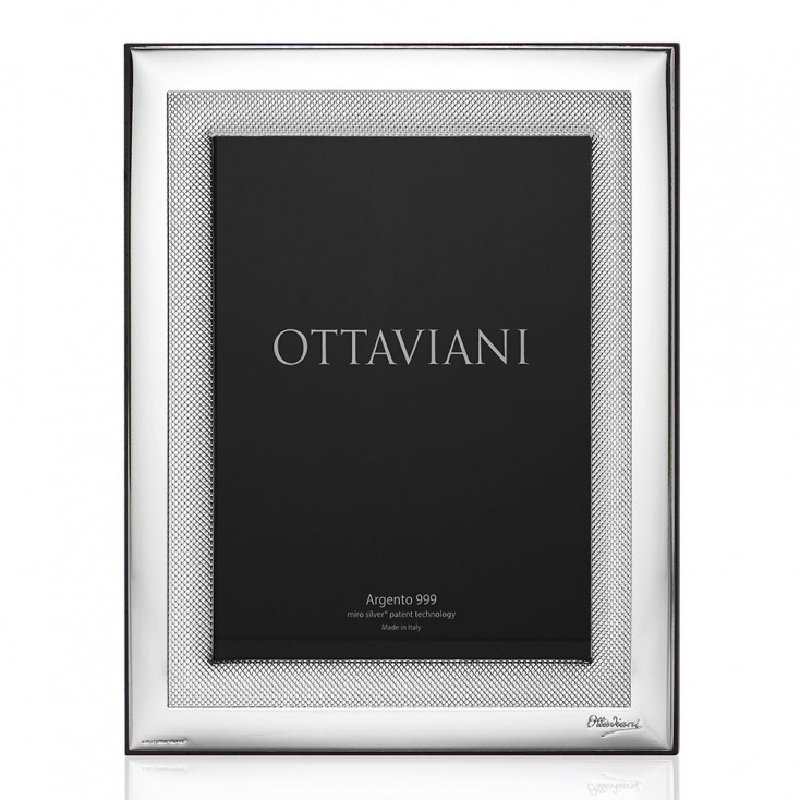 Portafoto da tavolo con cornice in argento silver