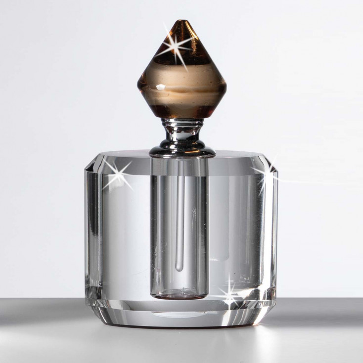 Boccetta porta profumo in cristallo