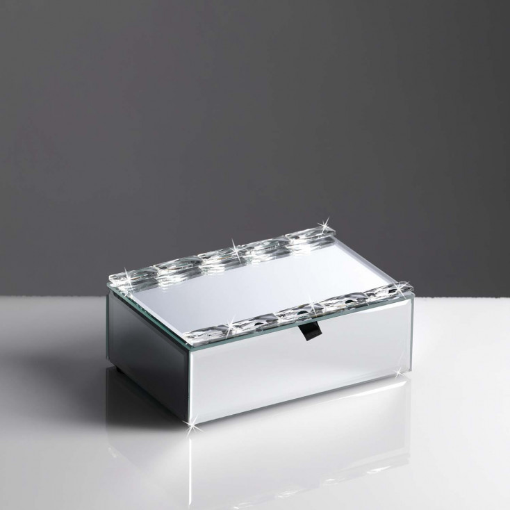 Cofanetto con coperchio a specchio