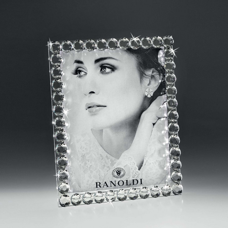 Portafoto in cristallo dal design moderno