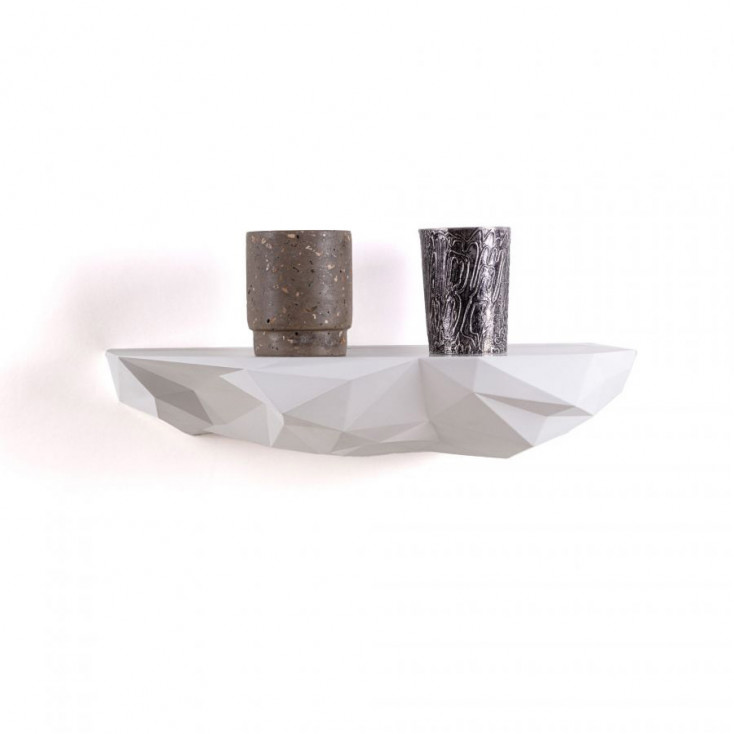 Mensola in resina grande dalle linee moderne