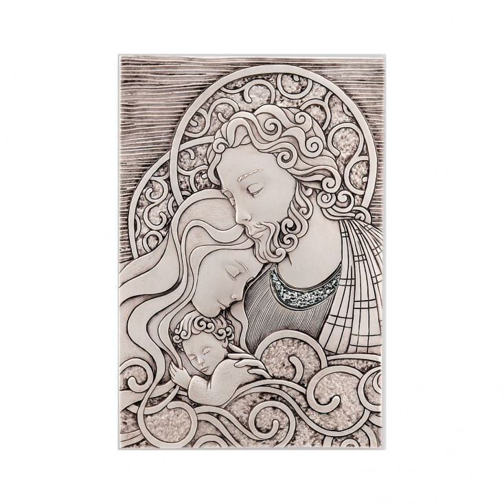 Capezzale Sacra Famiglia stile classico 20x30