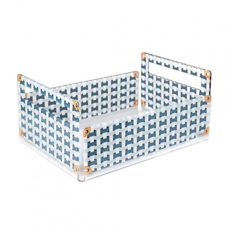 Cassetta porta frutta in plexiglass dal design elegante