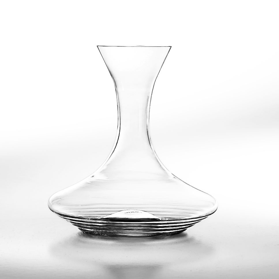 Cilio 236705 Dekanter 'Vetro' – 1 Liter, Formschön & Hochwertig Für Wein & Getränke