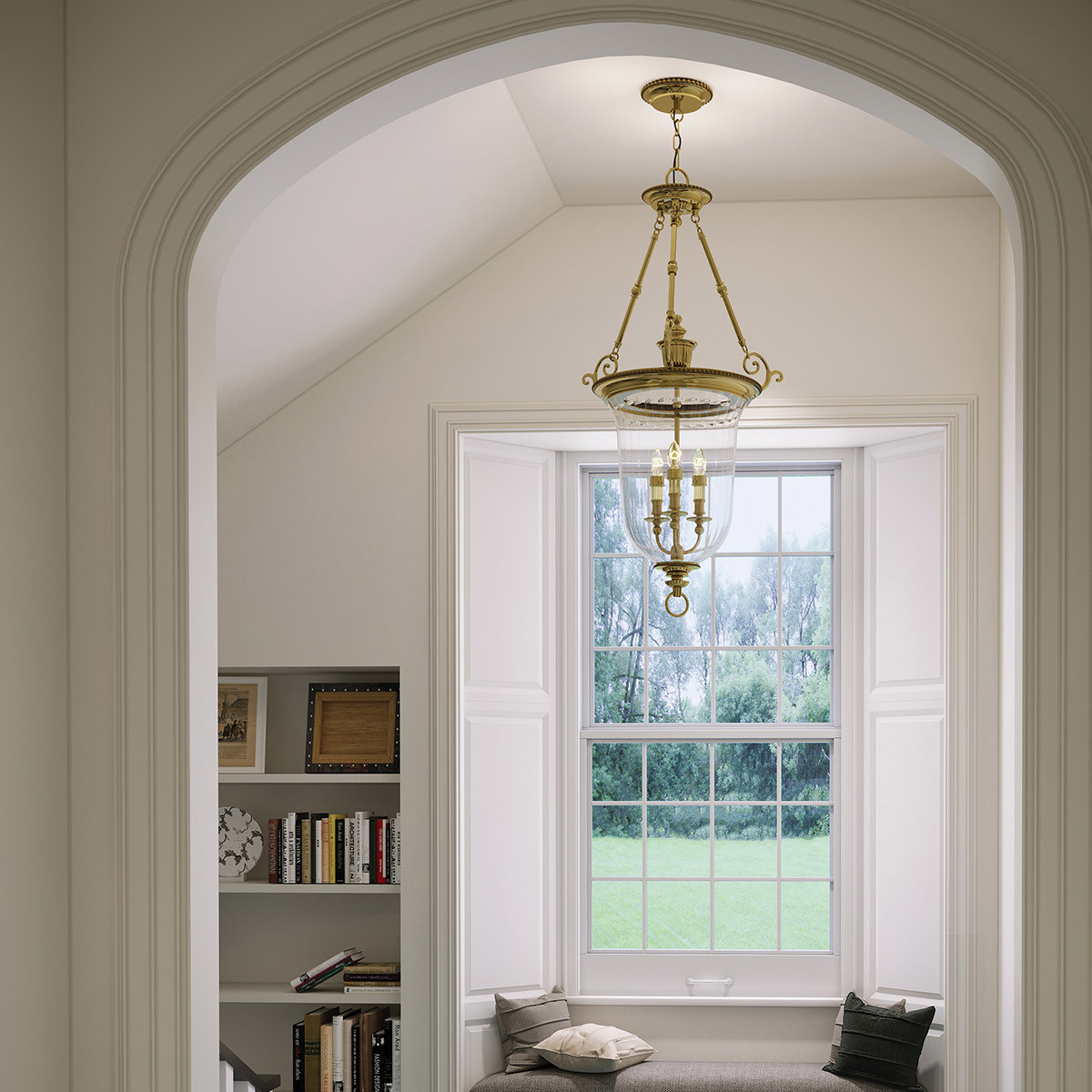 Lampadario A Sospensione In Vetro Verde, Semicircolare Minimalista Con Cavo Regolabile Da 100 Cm, Ideale Per Isola Cucina E Ristorante - Lampadina E27 Esclusa - 4