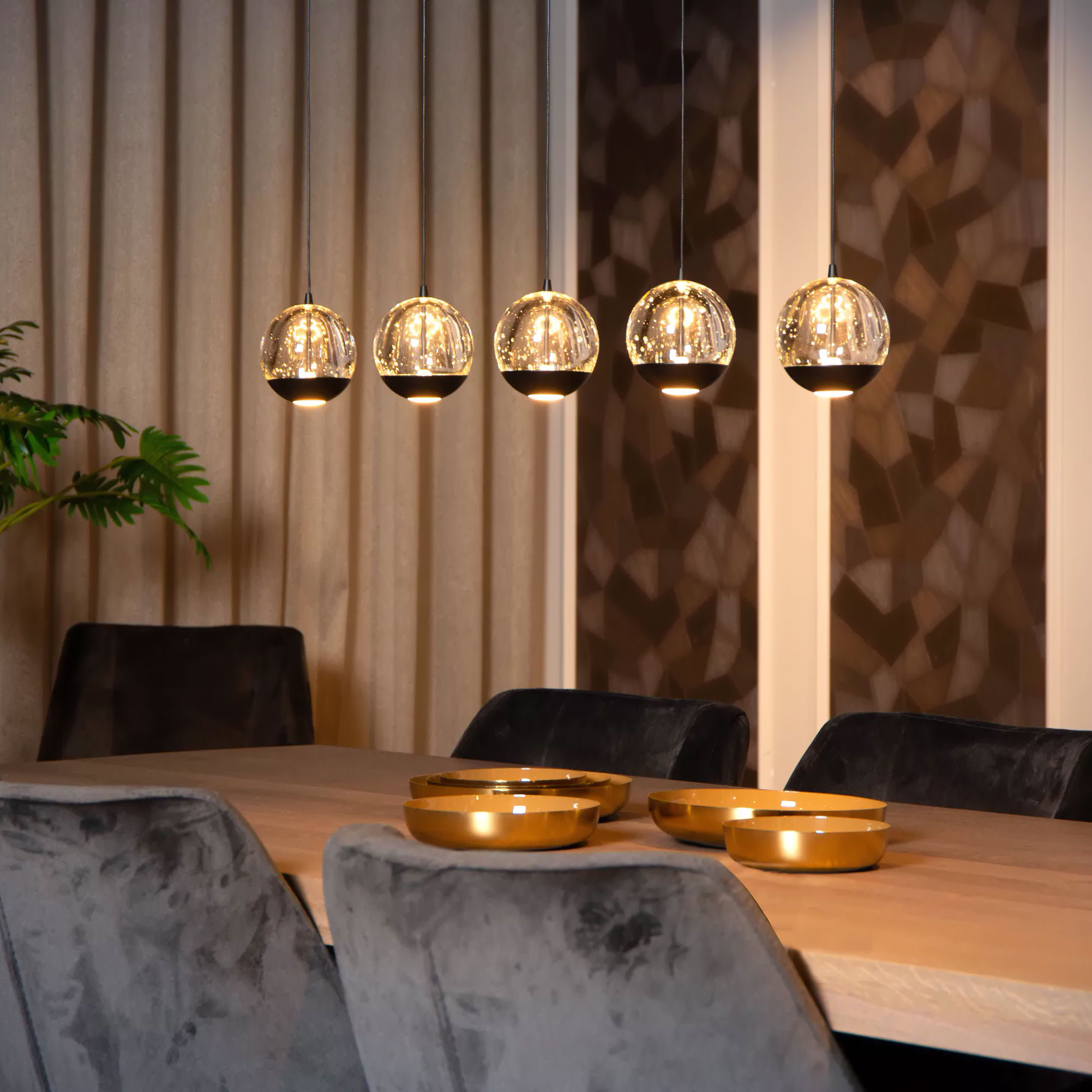 Ideal Lux Lucciola Lampada Led a Sospensione con Diffusori Sferici