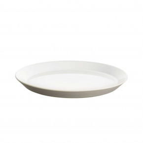Alessi - Modello: Tonale - Set di 4 pezzi piatti piani in ceramica stoneware dalle linee moderne - Colore: Bianco - SKU: DC03/1LG - Codice EAN: 8003299951901 