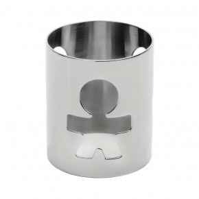 Alessi - Modello: Girotondo - Portatovagliolo traforato in acciaio inossidabile Uomo - Colore: Acciaio - SKU: AKK10M - Codice EAN: 8003299921812 