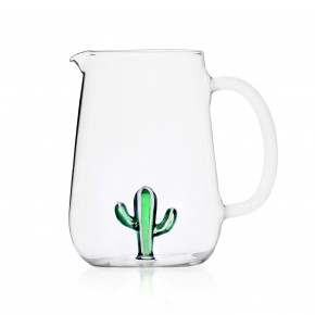 Ichendorf - Modello: Desert Plants - Brocca in vetro decorazione con cactus all'interno - SKU: 0935209 