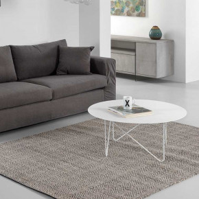 Pezzani - Modello: Shape - - Design By: Pezzani Lab Tavolino da salotto ovale grande in acciaio sabbiato - SKU: 0/231 