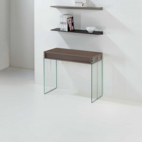 Pezzani - Modello: City - - Design By: Massimiliano Settimelli Consolle per ingresso piccola allungabile in acciaio - SKU: 0/410 