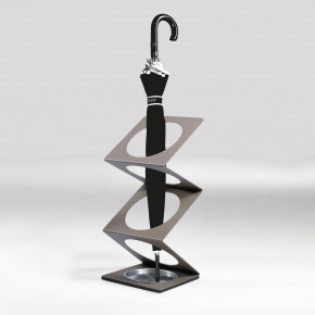 Pezzani - Modello: Molla - - Design By: Francesco Sani Portaombrelli moderno in acciaio sabbiato - SKU: 0/61
