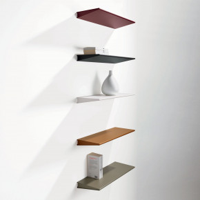 Pezzani - Modello: Ala - - Design By: Pezzani Lab Mensola piccola da parete moderna in acciaio - SKU: 0/65 