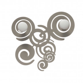 Arti e Mestieri - Modello: Arabesque - Ganci da parete in metallo con struttura a riccioli dalle linee moderne - SKU: 0GA3619