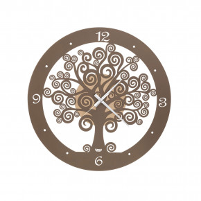 Arti e Mestieri - Modello: Albero della Vita - Orologio da parete piccolo con lancette in alluminio - SKU: 0OR3486 