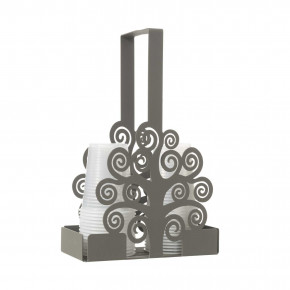 Arti e Mestieri - Modello: Albero della Vita - Portabicchieri per bicchieri di plastica dal design moderno in metallo - SKU: 0VA3644 