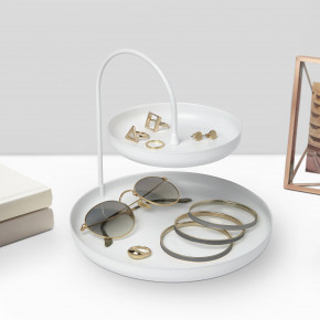 Umbra - Portagioie in metallo con 2 ripiani - SKU: 1009707 