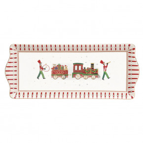 Easy Life - Modello: Polar Express - PIatto da portata rettangolare in porcellana - Colore: Multicolore - SKU: R1109#EXPR - Codice EAN: 8001544142470 