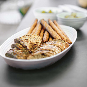 Guzzini - Modello: Tierra - Vassoio da portata ovale - SKU: 175400