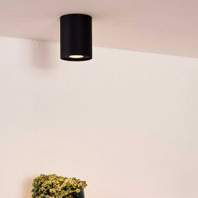 Lucide - Modello: Tube - Faretto rotondo con diffusore orientabile e struttura moderna in alluminio - Colore: Nero - Attacco Lampadina: GU10 - 1 Lampadina - Watt 50W - Dimmerabile: SI - Grado di Protezione: IP20 - SKU: 22952/11/30 - Codice EAN: 5411212221278 