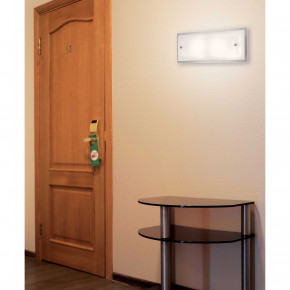 Fabas Luce - Modello: Maggie - Applique rettangolare grande in metallo con diffusore in vetro - Colore: Bianco - Attacco Lampadina: E27 - 2 Lampadine - Watt 60W - Dimmerabile: NO - Grado di Protezione: IP20 - SKU: 2957-26-102 - Codice EAN: 8019282059998