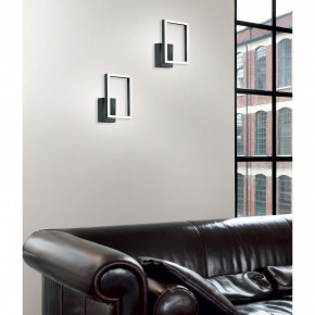 Fabas Luce - Modello: Bard - Plafoniera piccola a LED in stile moderno con struttura in metallo - Attacco Lampadina: Led Integrato - 1 Lampadina - Watt 22W - Lumen 1980 - Dimmerabile: SI - Gradi Kelvin 3000k Luce Calda - Grado di Protezione: IP20 - Classe Energetica: E - SKU: 3394-21