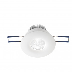 Fabas Luce - Modello: Sigma - Faretto da incasso rotondo con 1 luce a LED e struttura in alluminio - Colore: Bianco - Attacco Lampadina: Led Integrato - 1 Lampadina - Watt 7W - Lumen 800 - Dimmerabile: NO - Gradi Kelvin 3000k Luce Calda - Grado di Protezione: 40 - Classe Energetica: F - SKU: 3445-72-342 - Codice EAN: 8019282099550 