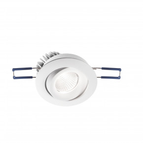Fabas Luce - Modello: Alice - Faretto da incasso rotondo orientabile con luce a LED struttura in alluminio - Colore: Bianco - Attacco Lampadina: Led Integrato - 1 Lampadina - Watt 7W - Lumen 800 - Dimmerabile: NO - Gradi Kelvin 3000k Luce Calda - Grado di Protezione: IP20 - Classe Energetica: F - SKU: 3445-72-343 - Codice EAN: 8019282099543