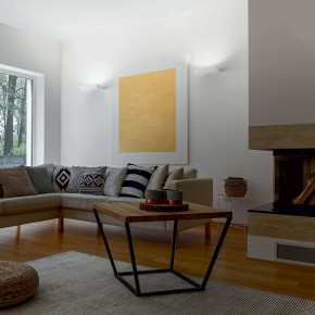 Fabas Luce - Modello: Emma - Applique da parete a LED con struttura in alluminio dal design moderno - Colore: Bianco - Attacco Lampadina: Led Integrato - 1 Lampadina - Watt 27W - Lumen 2250 - Dimmerabile: SI - Gradi Kelvin 3000k Luce Calda - Grado di Protezione: IP20 - Classe Energetica: F - SKU: 3506-21-955 - Codice EAN: 8019282506416 