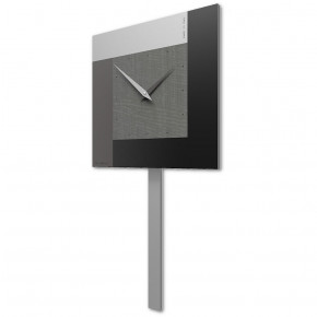 CalleaDesign - Modello: Stripes - Orologio a pendolo moderno da parete - SKU: 58-11-1 