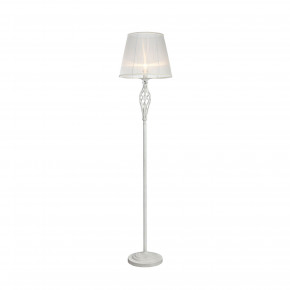 Maytoni - Modello: Grace - Lampada da Terra in stile classico con paralume in tessuto - Colore: Bianco/Oro - Attacco Lampadina: E14 - 1 Lampadina - Watt 40W - Dimmerabile: NO - Grado di Protezione: IP20 - SKU: ARM247-11-G - Codice EAN: 4260361981905 