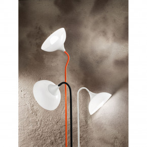 Perenz - Modello: Swan - Piantana moderna in metallo verniciato con stelo flessibile rivestito in gomma - Attacco Lampadina: E27 - 1 Lampadina - Watt 60W - Dimmerabile: NO - Grado di Protezione: IP20 - Classe Energetica: A++ - SKU: 6260 