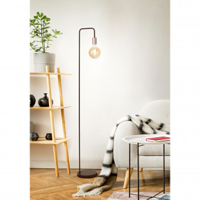 Perenz - Modello: Vector - Piantana di design in metallo con portalampada in finitura ottone invecchiato - Colore: Nero - Attacco Lampadina: E27 - 1 Lampadina - Watt 40W - Dimmerabile: NO - Grado di Protezione: IP20 - Classe Energetica: A++ - SKU: 6605N - Codice EAN: 8023559513328 