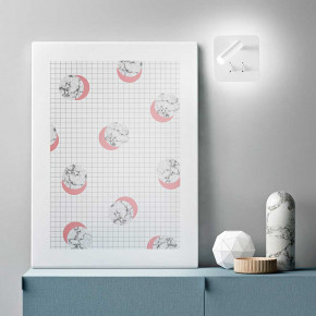 Perenz - Modello: Plug - Applique a Led di design moderno con doppia luce con faretto orientabile - Attacco Lampadina: Led Integrato - 2 Lampadine - Watt 6W - Lumen 346+150(Faretto) - Dimmerabile: NO - Gradi Kelvin 3000k Luce Calda - Grado di Protezione: IP20 - Classe Energetica: A+ - SKU: 6704 
