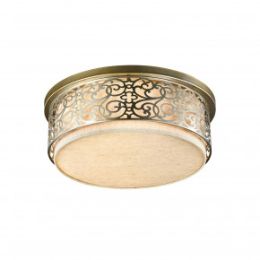 Maytoni - Modello: Venera - Lampada da Soffitto classica struttura in metallo e paralume in tessuto - Colore: Ottone - Attacco Lampadina: E27 - 5 Lampadine - Watt 60W - Dimmerabile: NO - Grado di Protezione: IP20 - SKU: H260-05-N - Codice EAN: 4260361987167 