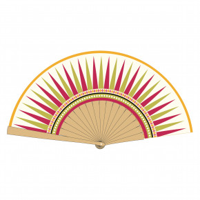 Vesta - Modello: Venere - Ventaglio - Colore: Fucsia - SKU: 75055.119 - Codice EAN: 2080931000001 